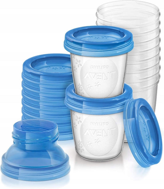 PHILIPS AVENT nádoby na potraviny x10 + adaptéry