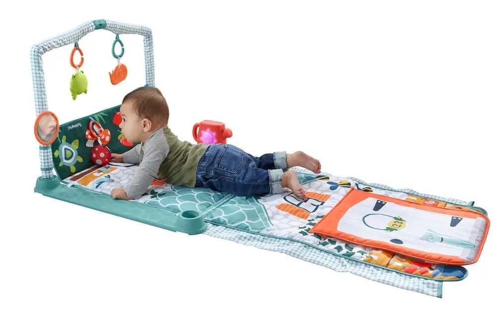 FISHER-PRICE izobraževalna igralna podloga 3v1 Hišica raziskovalca