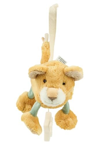 STERNTALER przytulanka z pozytywką M Brahms Lew Leo 16cm – pluszowy lew do snu dla niemowląt