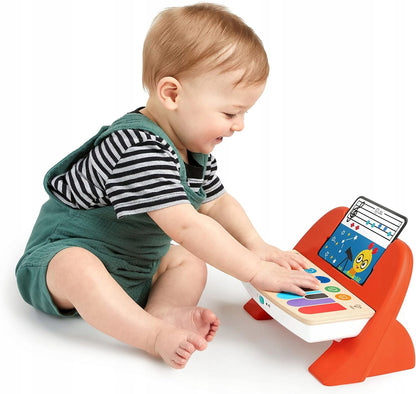 HAPE Cals First Piano Touch aus Holz mit Noten 6 Melodien