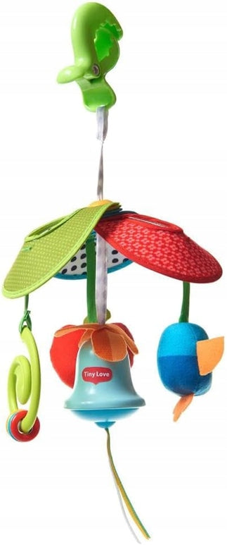 TINY LOVE Pack and Go Mini giostrina portatile per passeggino, lettino, seggiolino auto