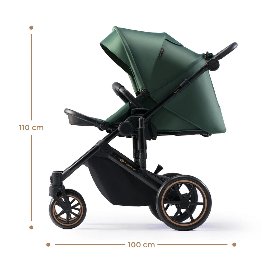 KINDERKRAFT PRIME2 2v1 večnamenski voziček do 22kg