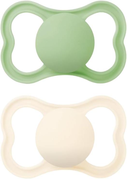 MAM AIR chupete calmante x2 6-16M caucho natural