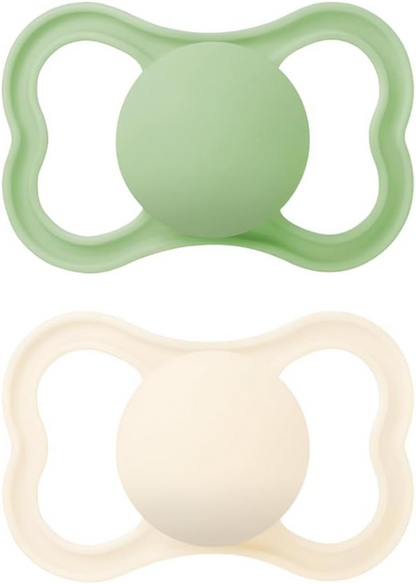 MAM AIR chupete calmante x2 6-16M caucho natural