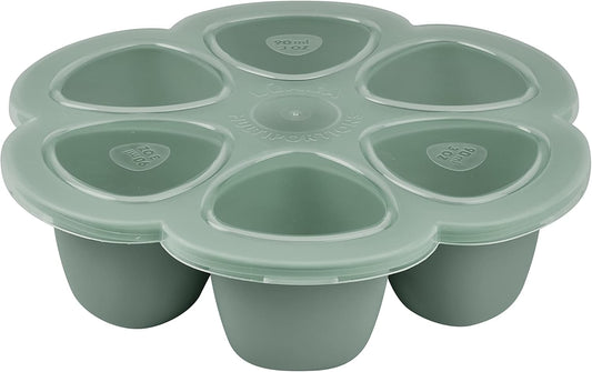BEABA Stampo in silicone per alimenti 6x 90ml