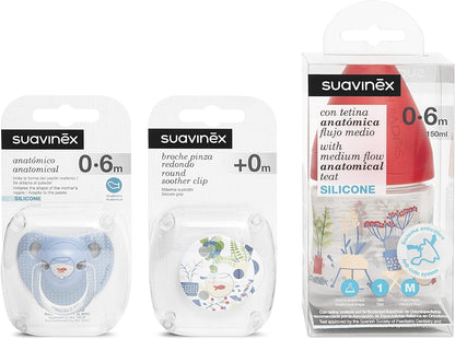 SUAVINEX štartovacia sada pre novorodenca, 3 kusy