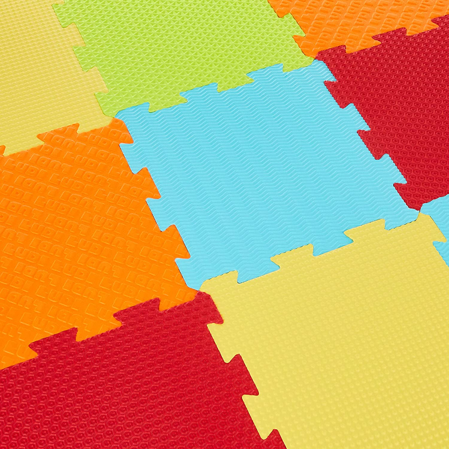 LUDI Faltmatte Puzzle SENSORISCH 90x90