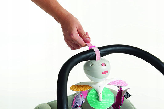 TINY LOVE Magiczna Kraina KARUZELA podróżna 3w1, karuzela do wózka i łóżeczka, wielokolorowa, 0-5 m