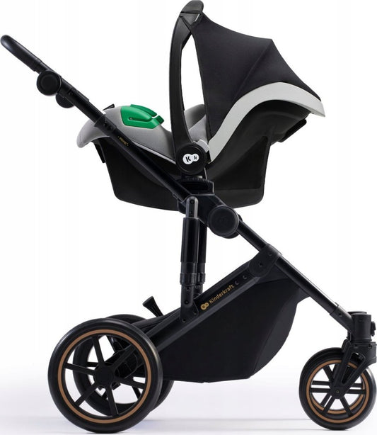 KINDERKRAFT PRIME2 PRO 3v1 večnamenski voziček do 22kg + avtosedež MINK PRO