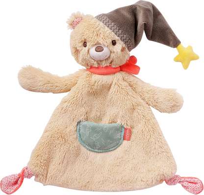 FEHN Beer Bruno manta de apego dou dou 27 x 27 cm para bebés