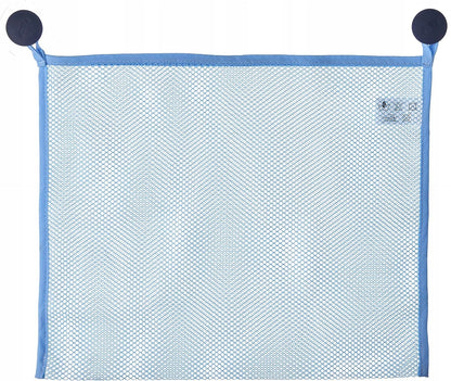 REER siatka organizer na akcesoria do kąpieli niebieska 43x36 cm, poliester, nowa