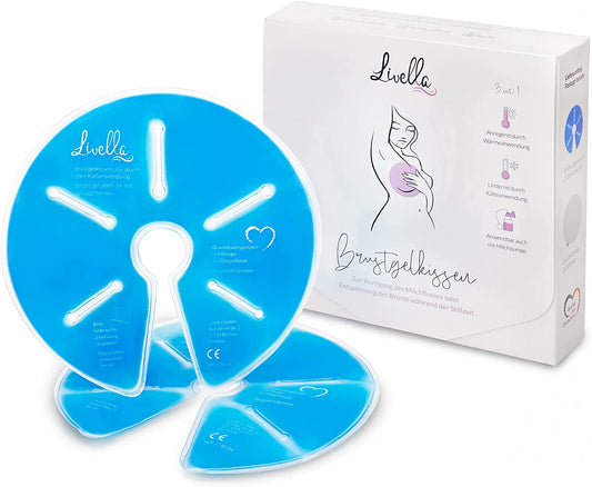 LIVELLA compresse x 2 impacchi gel per il seno 3 in 1