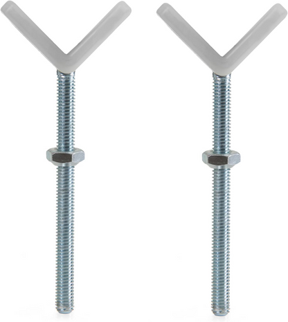 Tornillos de fijación para husillo en Y HAUCK, dispositivo de seguridad para barandilla, 2 unidades
