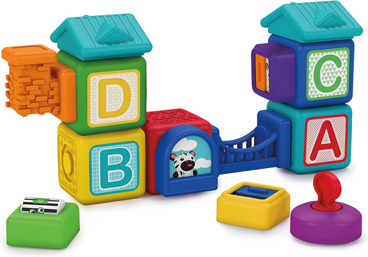 BABY EINSTEIN Connectables Bridge & Learn магнитни блокчета, 15 броя