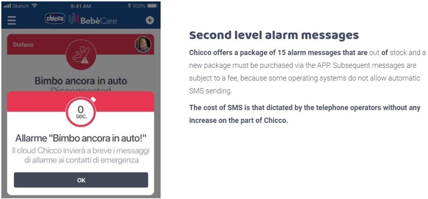CHICCO BEBECARE Easy-Tech sensor sistema para silla de coche infantil