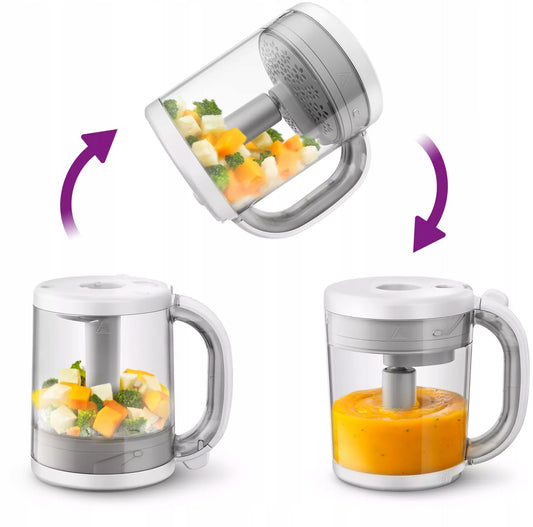 PHILIPS AVENT SCF885/01 4 in 1 vaporiera frullatore scaldabiberon scongelatore 1000ml