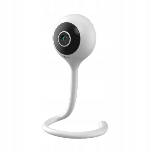 LIONELO Babyline Smart inteligentna niania elektroniczna kamera, biała kamera Wi-Fi z czujnikami