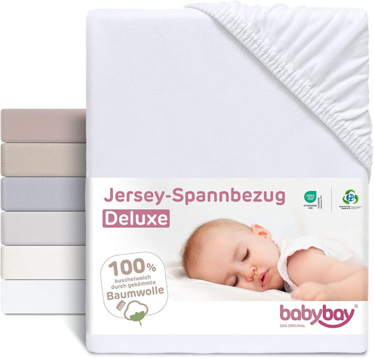 BABYBAY lagen med elastik i jersey DELUXE 89x50 cm