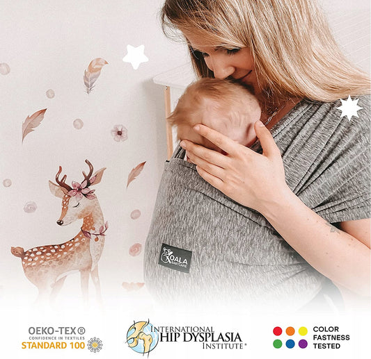 KOALA BABYCARE fascia portabebè 2 in 1