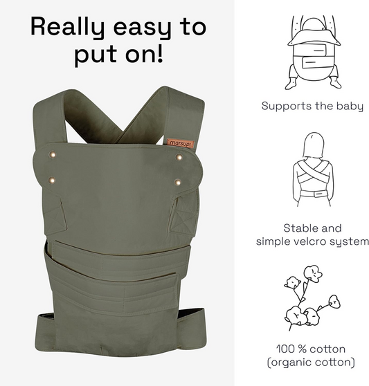 MARSUPI 2.0 marsupio ergonomico S/M 3,5 - 15 kg