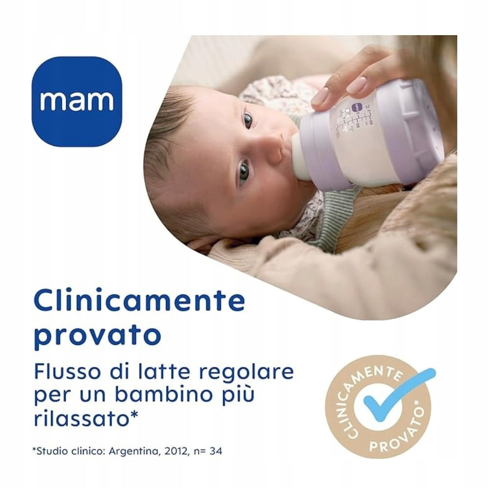 MAM Easy Start butelka antykolkowa 320ml 4m+ szybki przepływ