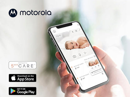 MOTOROLA PIP1010 Connect zdalnie sterowana kamera niania elektroniczna HD z podglądem na smartfonie
