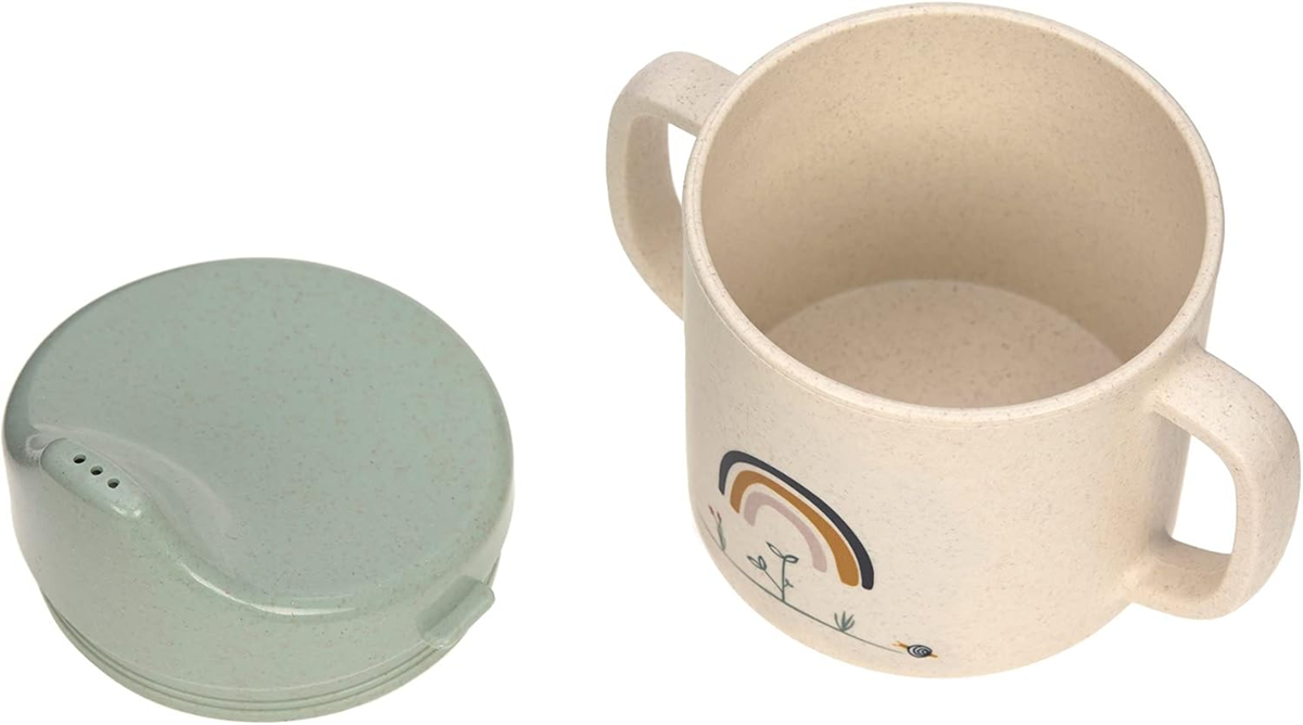 LASSIG Sippy Cup Garden Explorer Trinkbecher mit Schnabeltülle 150 ml 6 Monate+