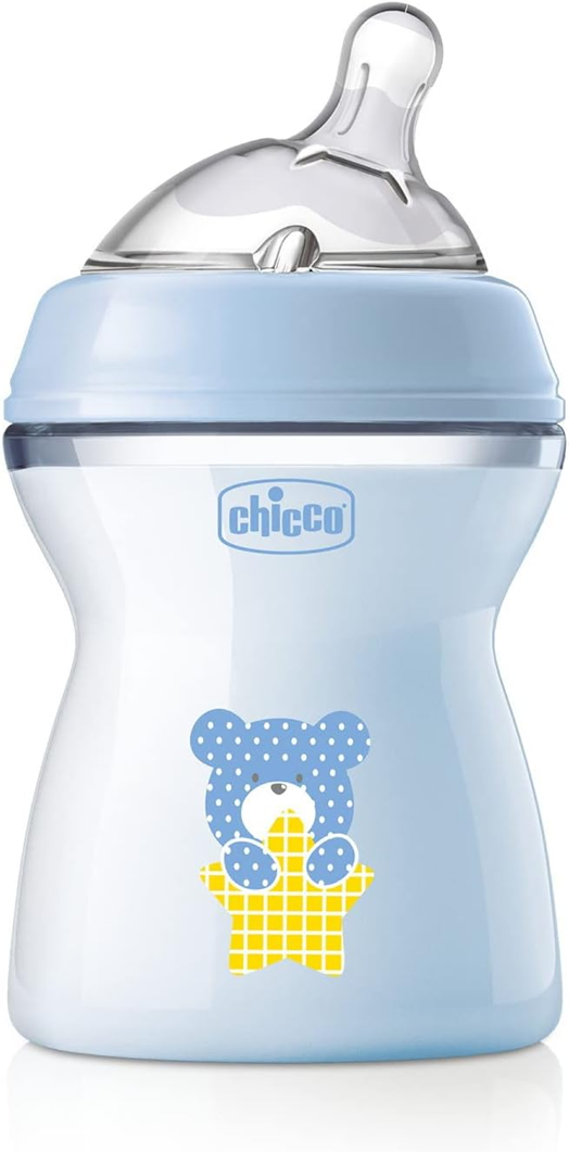 CHICCO NaturalFeeling biberon 250 ml 3 m+ flux mediu