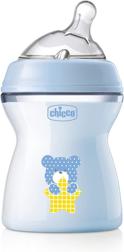 CHICCO NaturalFeeling biberón 250 ml 3 m+ flujo medio