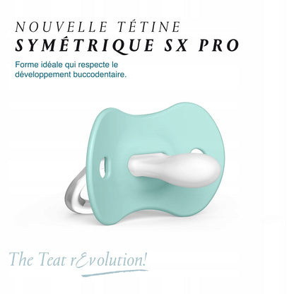 SUAVINEX SX PRO chupete anatómico de silicona 6-18 meses x2
