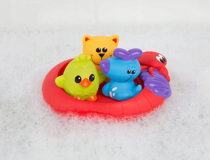 PLAYGRO Splash and Float σετ παιχνιδιών μπάνιου 6μ+ 4 τεμάχια