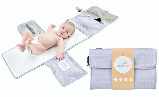 TENDSBABY previjalna podloga PODLOGA ZA PREVIJANJE organizator PRITRDITEV NA VOZIČEK