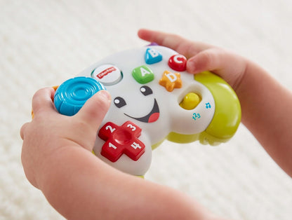 FISHER-PRICE FWG14 elektroniczny pad J. NIEMIECKI dla dzieci 6m+, kolorowy pad edukacyjny z przyciskami