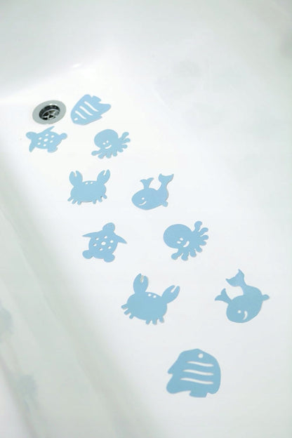 DREAMBABY G128 pegatinas antideslizantes para bañera para bebé con sensor de temperatura x10