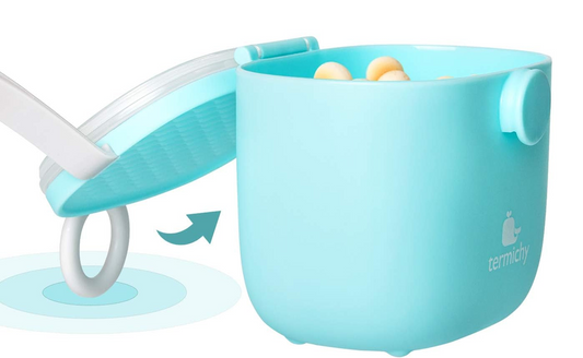TERMICHY recipiente para leche de fórmula 500 ml 250 g + cuchara medidora