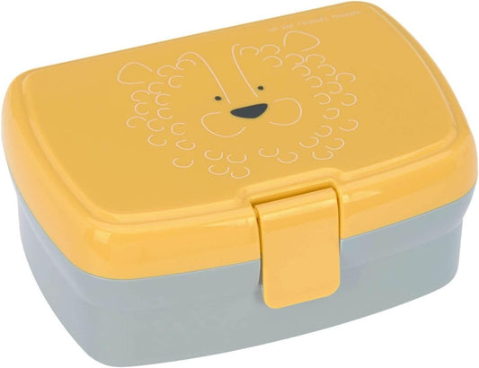 LASSIG Lunchbox mit herausnehmbarem Snackfach 460 ml LÖWE