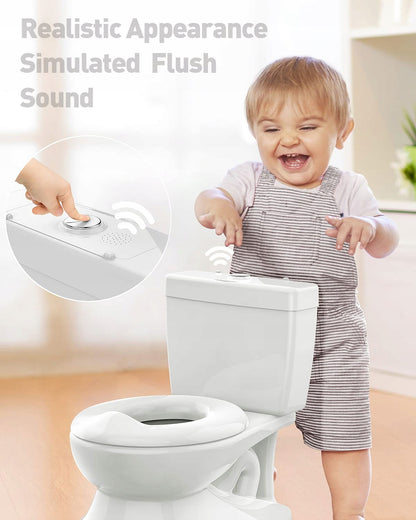 ADOVEL Töpfchen Meine erste Toilette SOUND