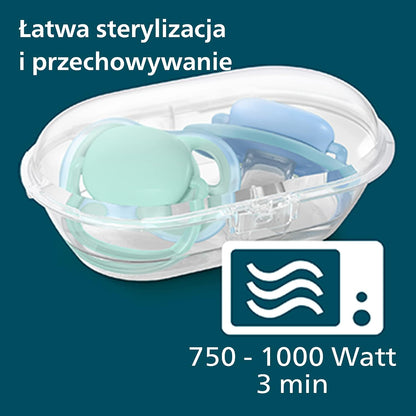 Philips Avent Ultra Air silikonnapp x2 0-6m