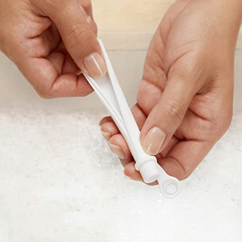 MUNCHKIN SIMPLE CLEAN kubek ze słomką x2 296ml 12msc+ biały silikonowy ustnik i słomka dla niemowląt
