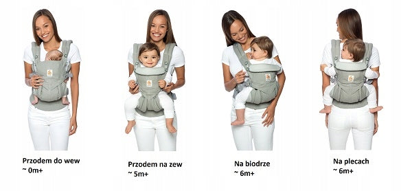 ERGOBABY OMNI 360 COOL AIR MESH portabebés ergonómico 3,2-20,4 kg