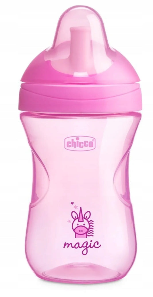 CHICCO Advanced Cup tropfsichere Tasse mit Trinktülle 266 ml 12 m+