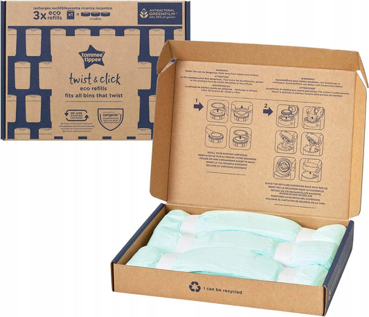 TOMMEE TIPPEE pellicola ricarica SANGENIC TEC, TWIST&CLICK x3