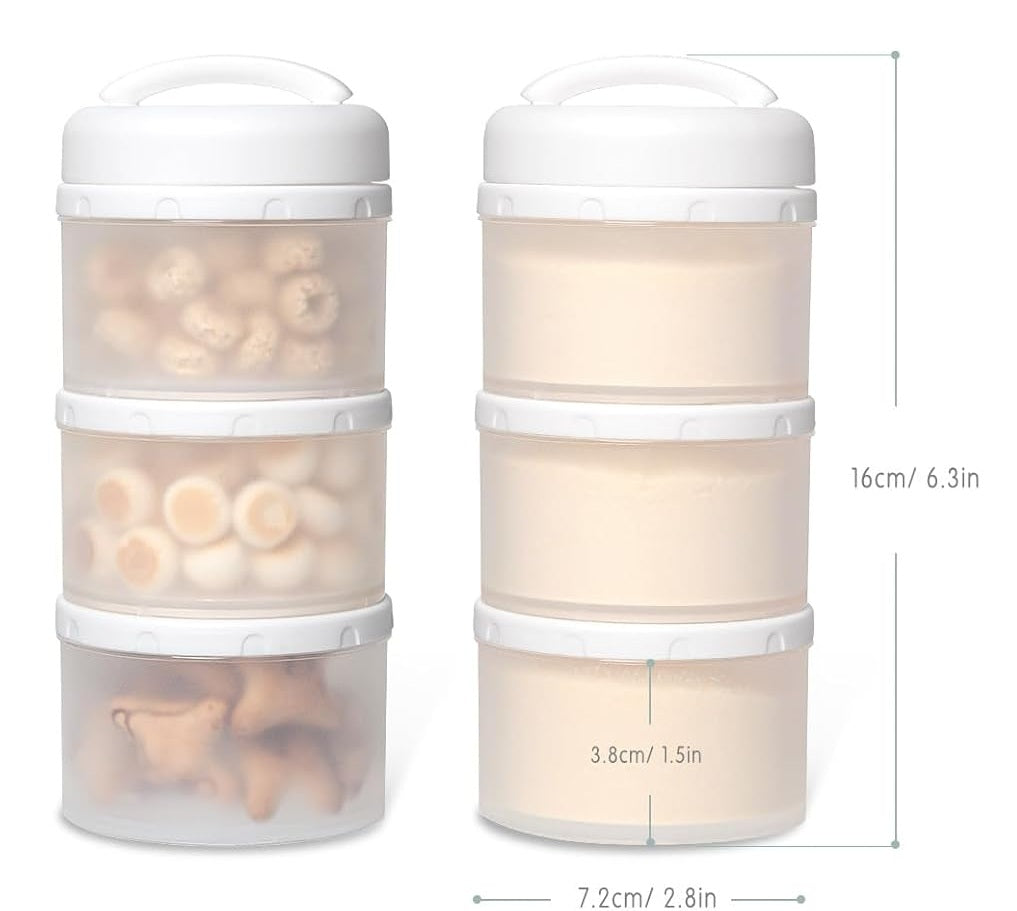 TERMICHY posodice za mlečno formulo in prigrizke 2 kosa 6 x 60 g