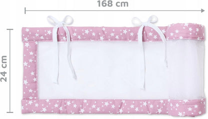 BABYBAY protector para cuna 168x24cm