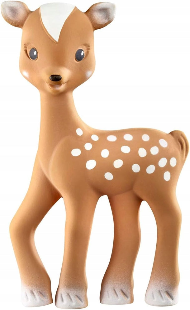 SOPHIE la GIRAFE grizalo iz kavčuka s piskačem, 15,5 cm JELENČEK FANFAN