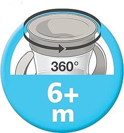 NUK Mini Magic Cup 360°-Trinklernbecher 160 ml 6 M+