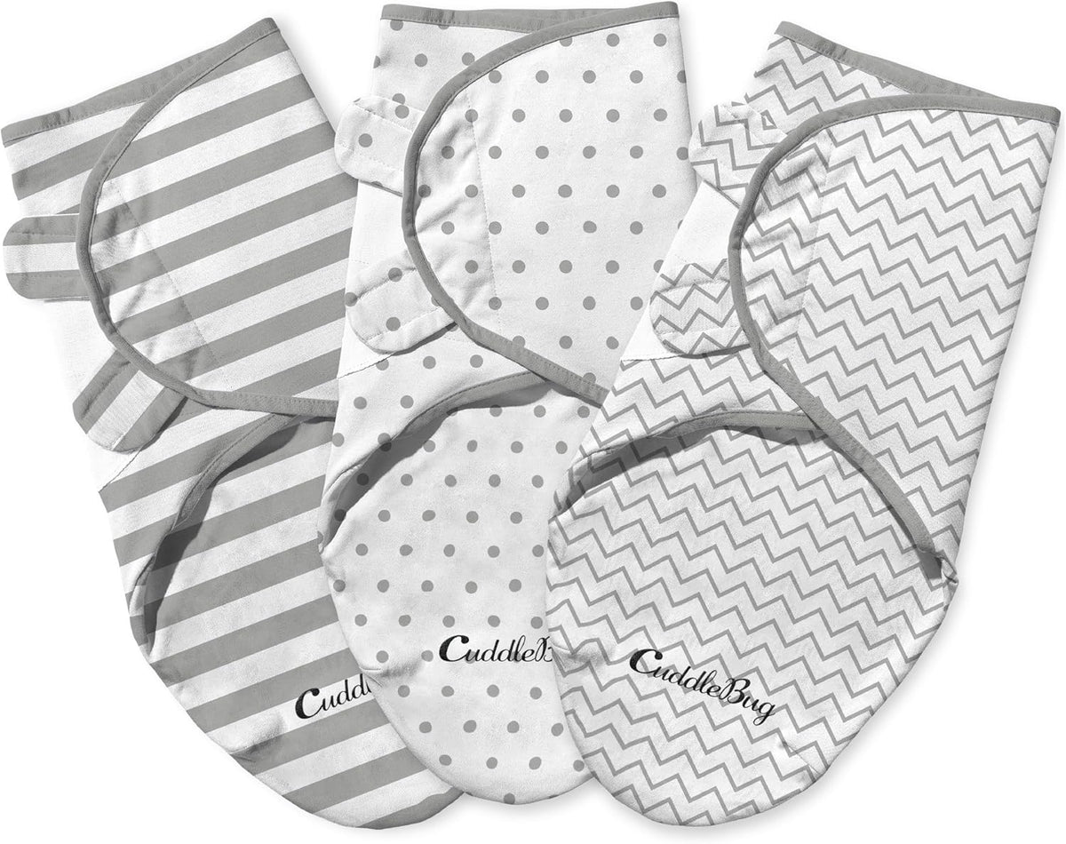 CUDDLEBUG pólya csecsemőknek, 0–3 hó, 1 TOG, 3 db