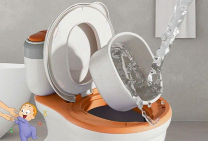 SUPERBE BEBE Töpfchen mit Toilettenpapierfach + SOUND