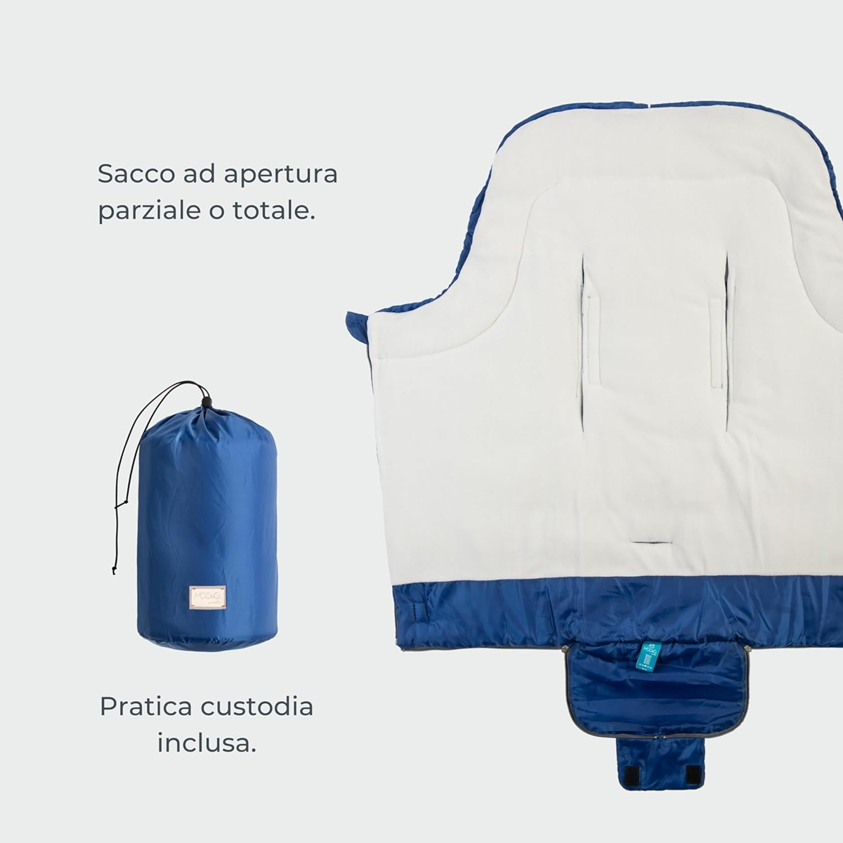 MOOVO NUVITA saco universal para cochecitos 6-36 meses