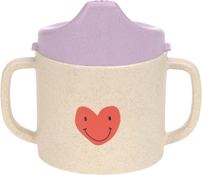 LASSIG Vaso con boquilla Happy Rascals Heart 150 ml 6 m+